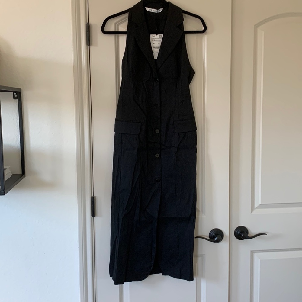 Black Zara dress